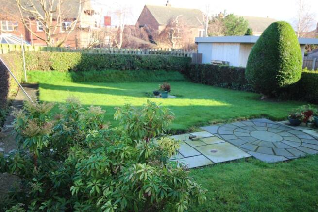 Rear garden