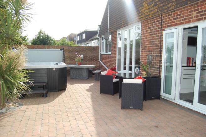 Rear Patio Area