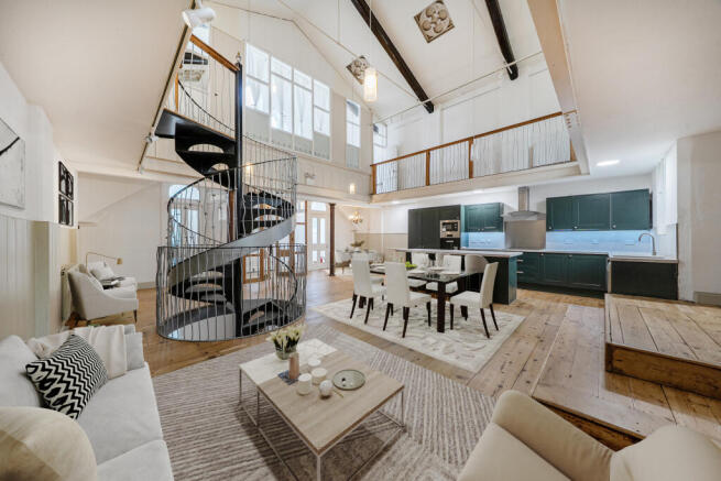 Open Plan Kitchen / Living Room