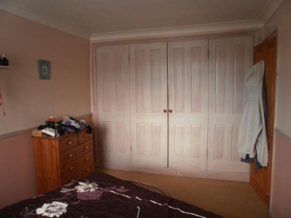 Bedroom with built