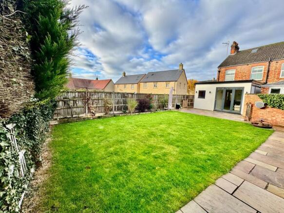 Lawn & Rear of Property 