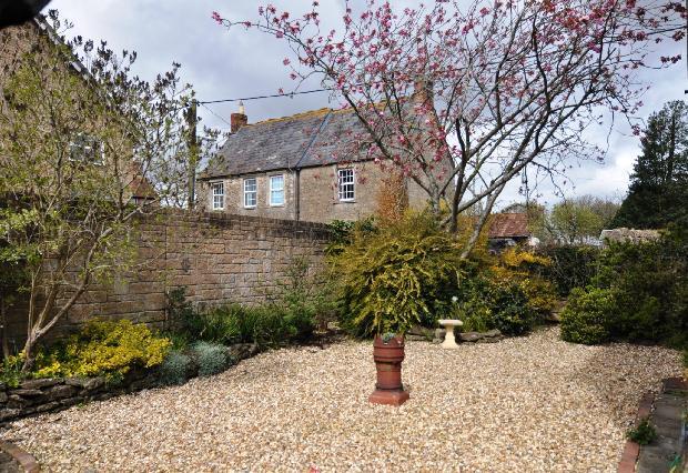 Private walled garden