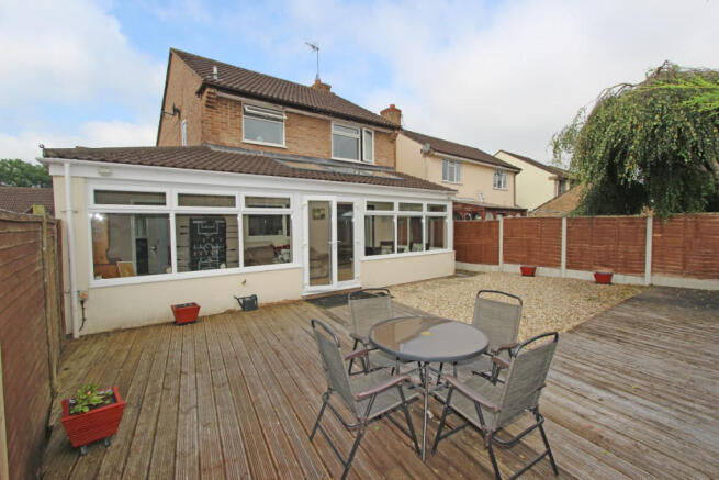 Rear of Property