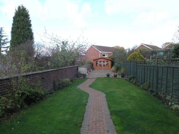 Rear garden
