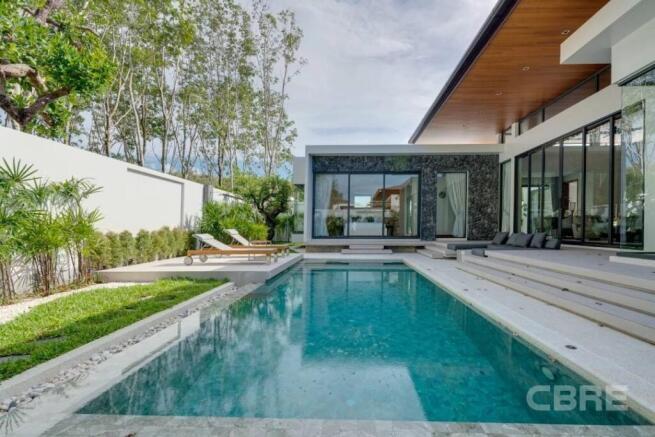 The villa