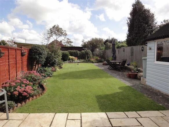 REAR GARDEN: