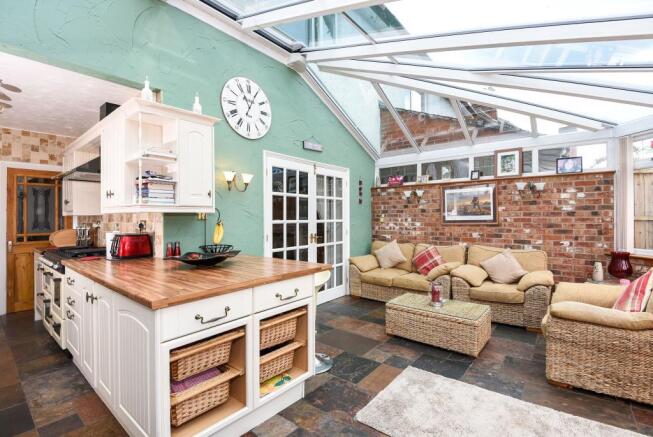 Open Kitchen Living Space