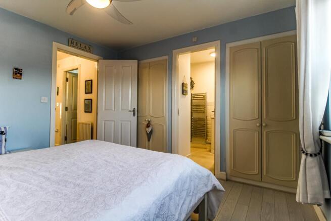Master bedroom with 