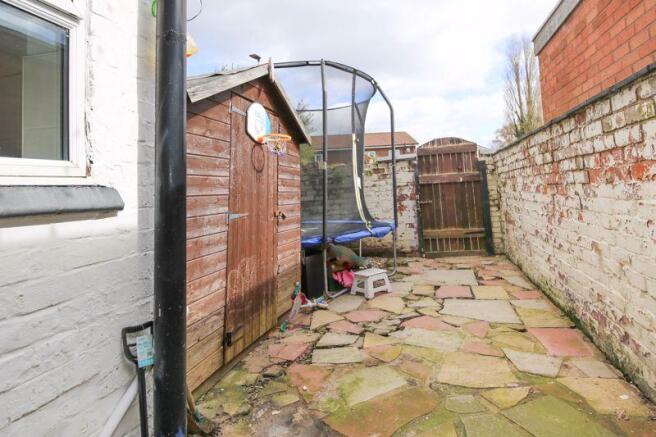 Rear yard 
