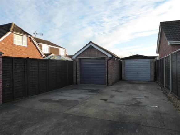 DETACHED BRICK GARAGE