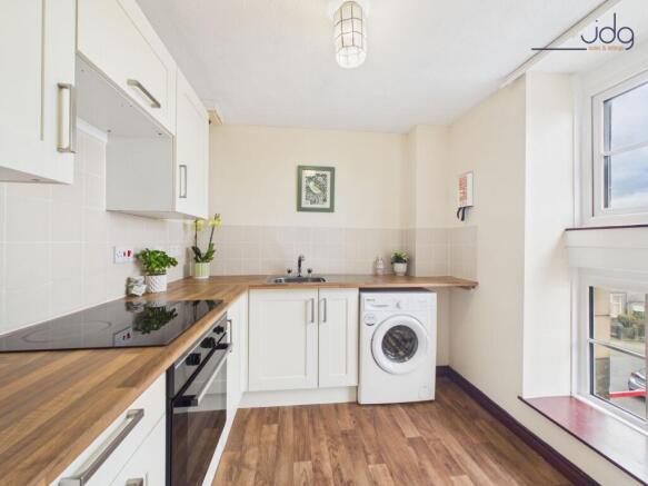 Kitchen with views over the Bay