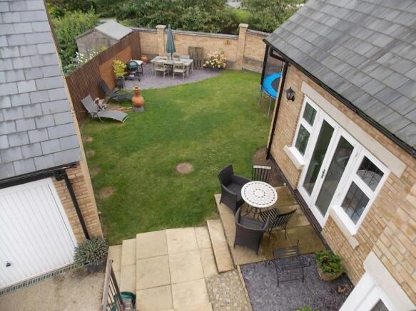 Overhead Garden Shot