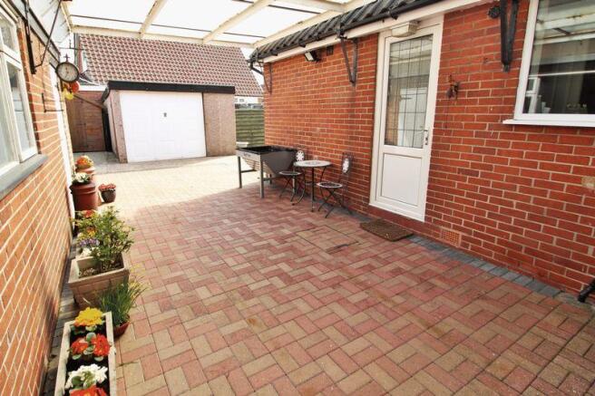 Rear Patio Area