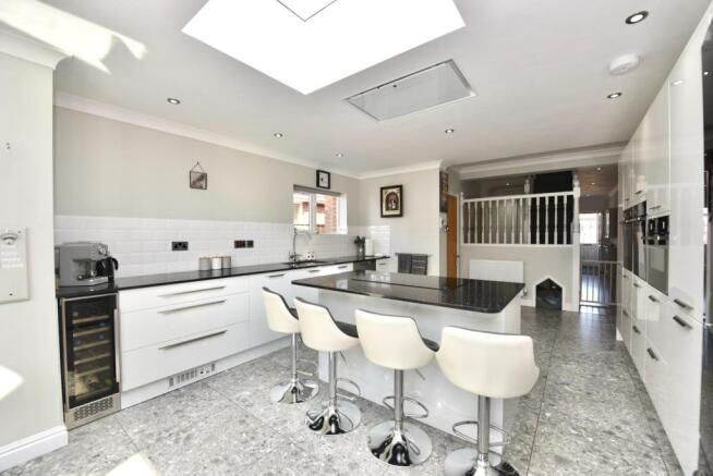Kitchen-Dining-Living Space