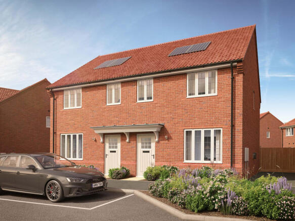 3-bed semi-detached on Packhorse Lane, 
Marcham, 
Abingdon, 
OX13 6UE, £440,000