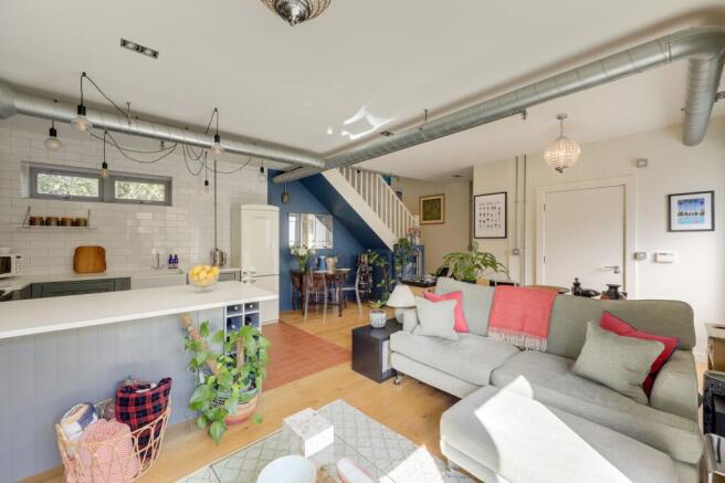 Open Plan Kitchen & Living Room