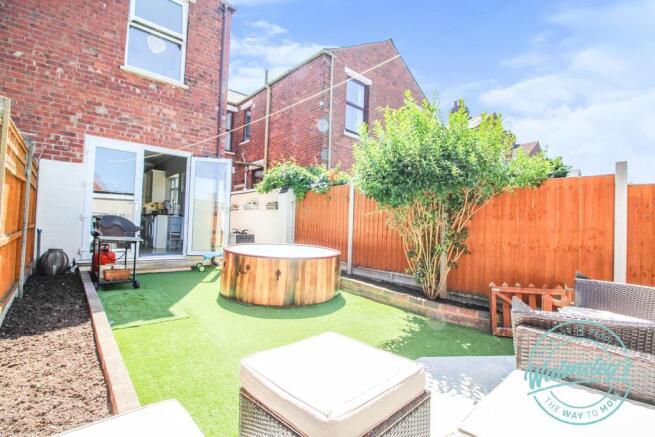 Sunny rear gardens