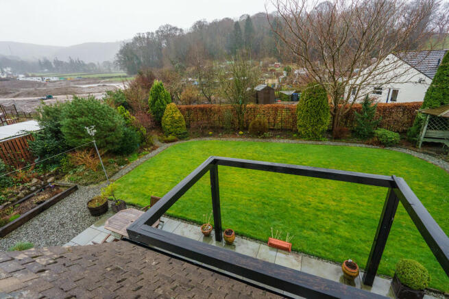Rear garden