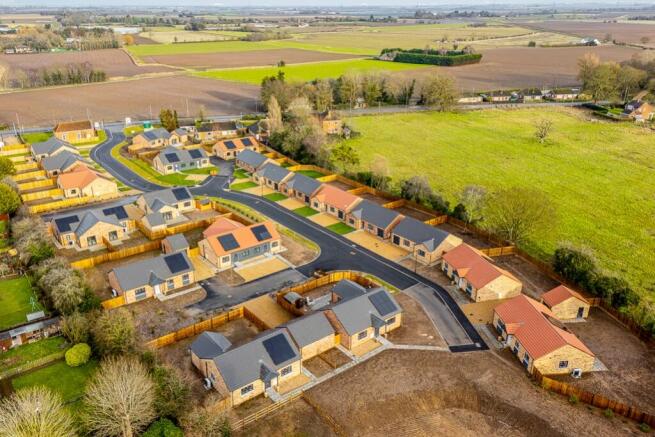 Aerial Street Scene - Gosberton Site-2