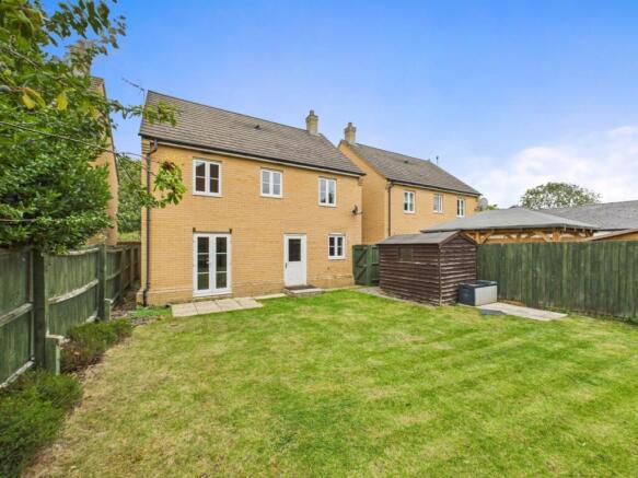 Rear garden