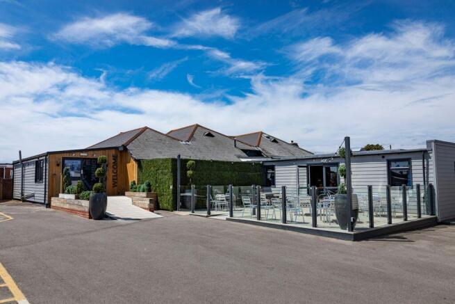 Clubhouse at Solent Breezes Holiday Park near Sout