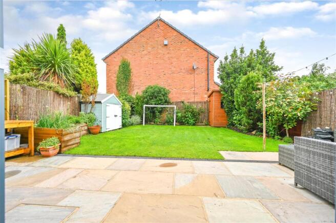 Front and rear gardens