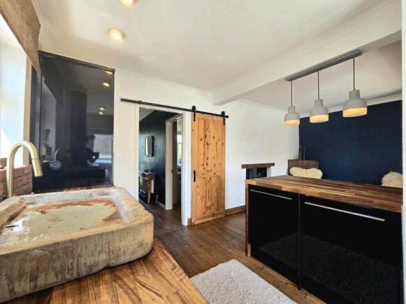Kitchen/Dining/Living Area