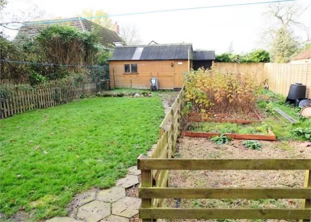Rear garden