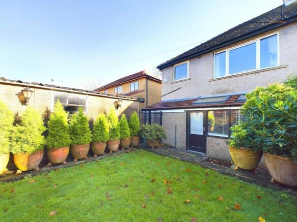 Rear garden