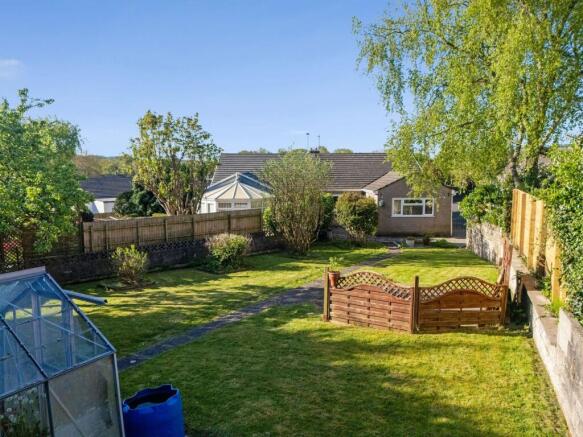 Generous garden plot