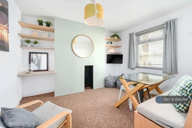 Living Room With Smart Tv