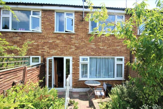 REAR VIEW OF PROPERTY: