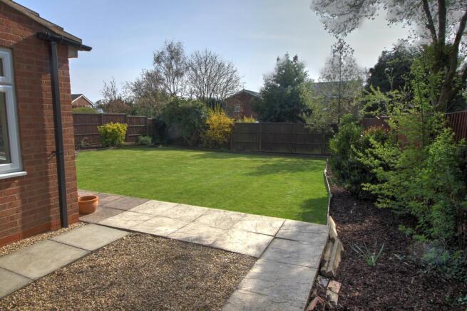 Rear garden