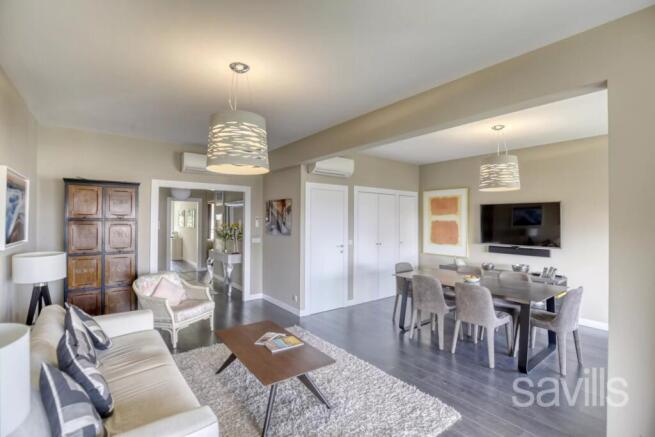 Double reception apartment Beaulieu sur Mer