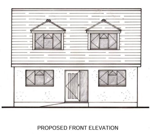 Land adjacent to 18 Tower Estate Proposed Front El