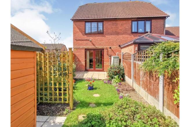 Rear garden