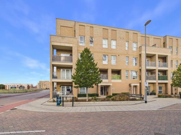 View of the apartment building