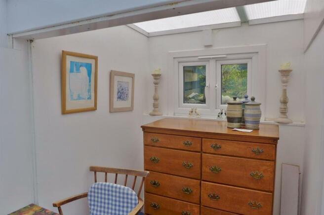 Rear utility room window