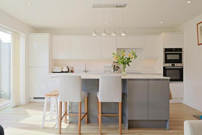 Kitchen/living/dining room