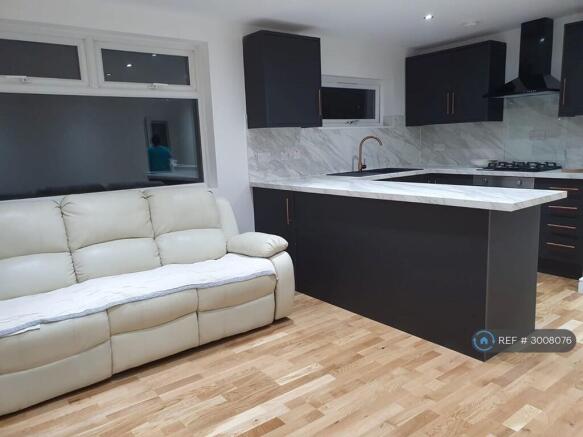 Open Plan Kitchen With Living