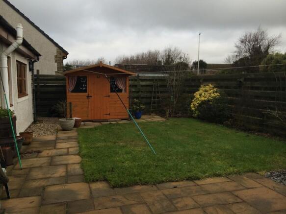 Rear garden