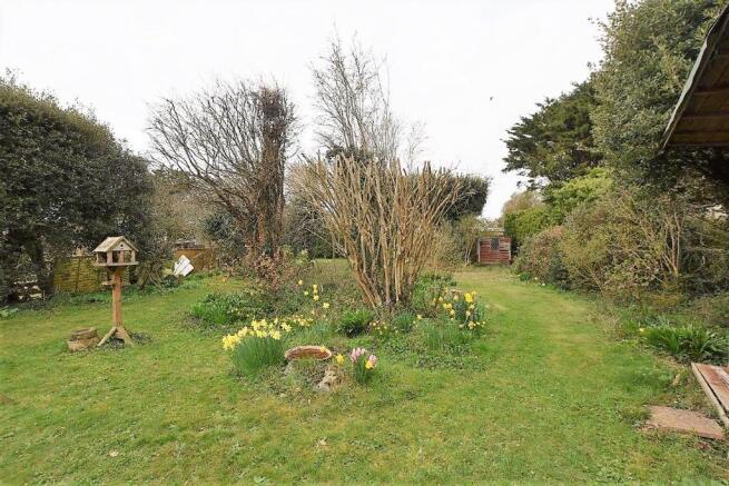Rear garden