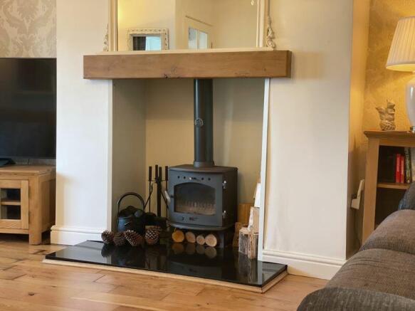 Fireplace in Lounge