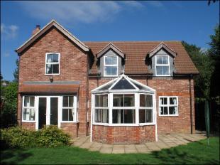rear of property