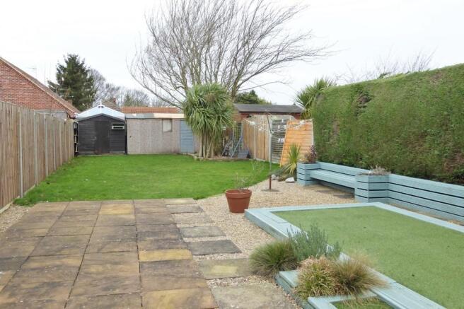 Rear garden
