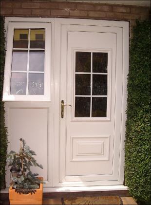 Rear door