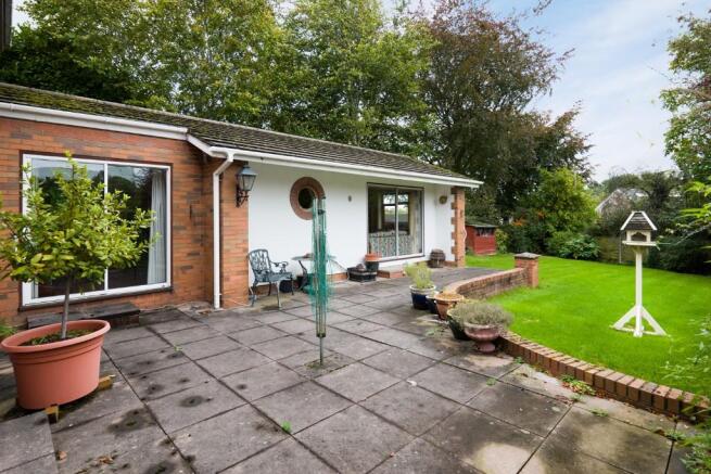 Rear Patio area