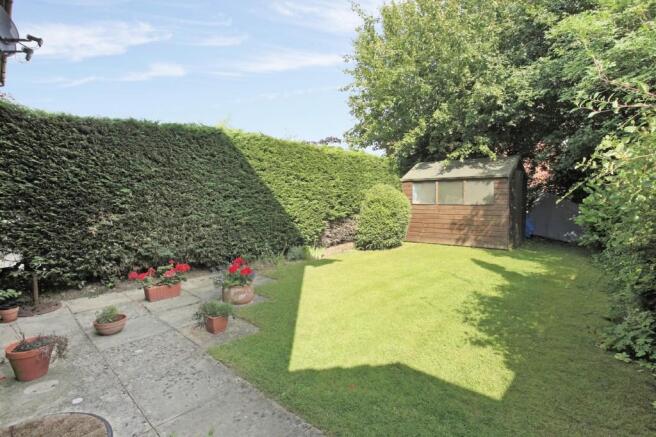 Rear garden