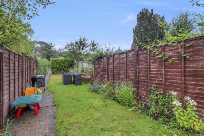 Rear garden