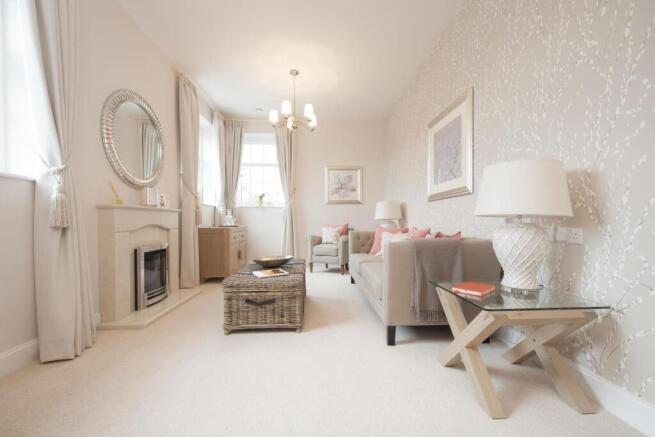 Show home living room